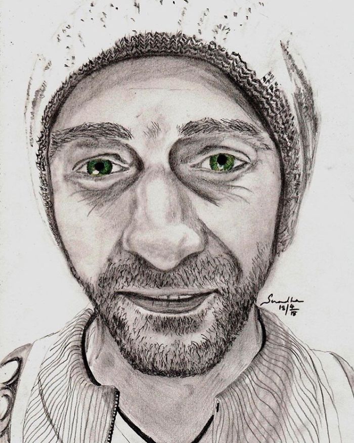 All Of My Sketches Are Done In A4 Drawing Sheet