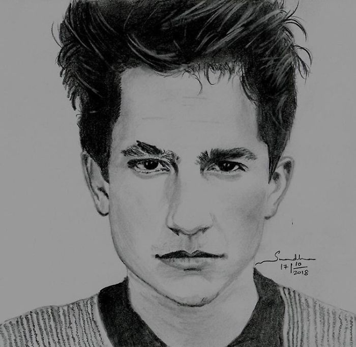 All Of My Sketches Are Done In A4 Drawing Sheet