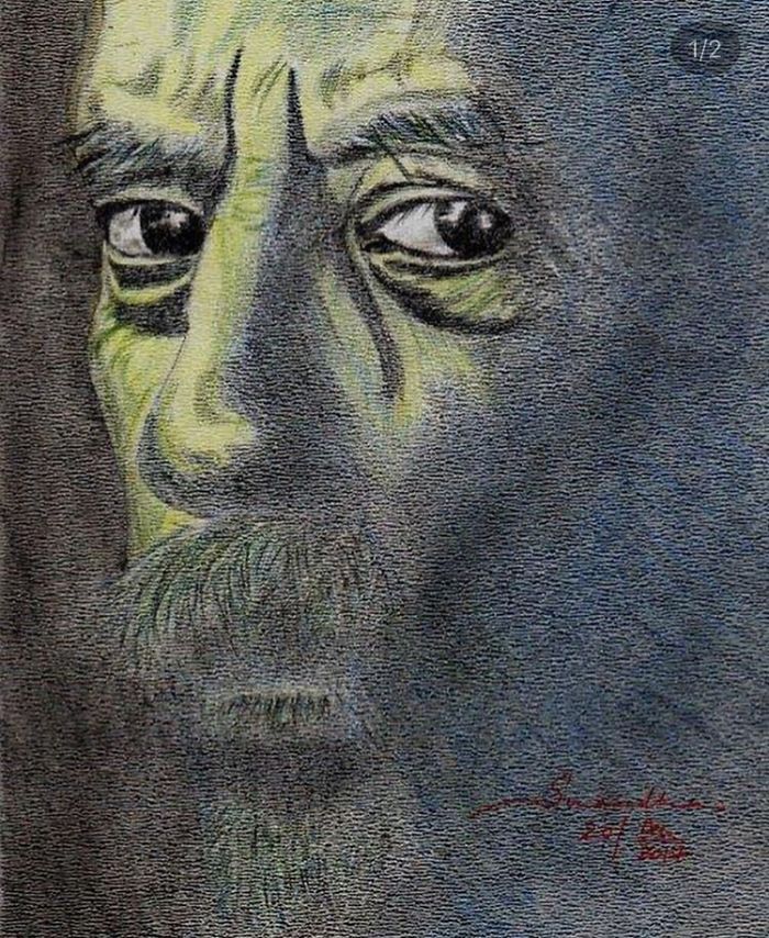 All Of My Sketches Are Done In A4 Drawing Sheet