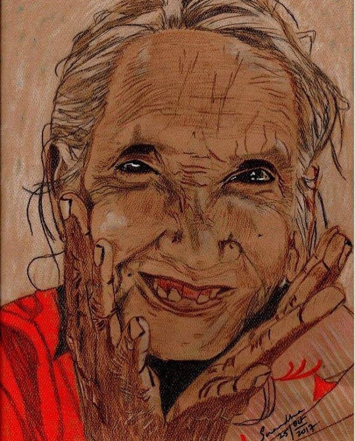 All Of My Sketches Are Done In A4 Drawing Sheet