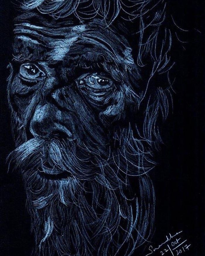 All Of My Sketches Are Done In A4 Drawing Sheet