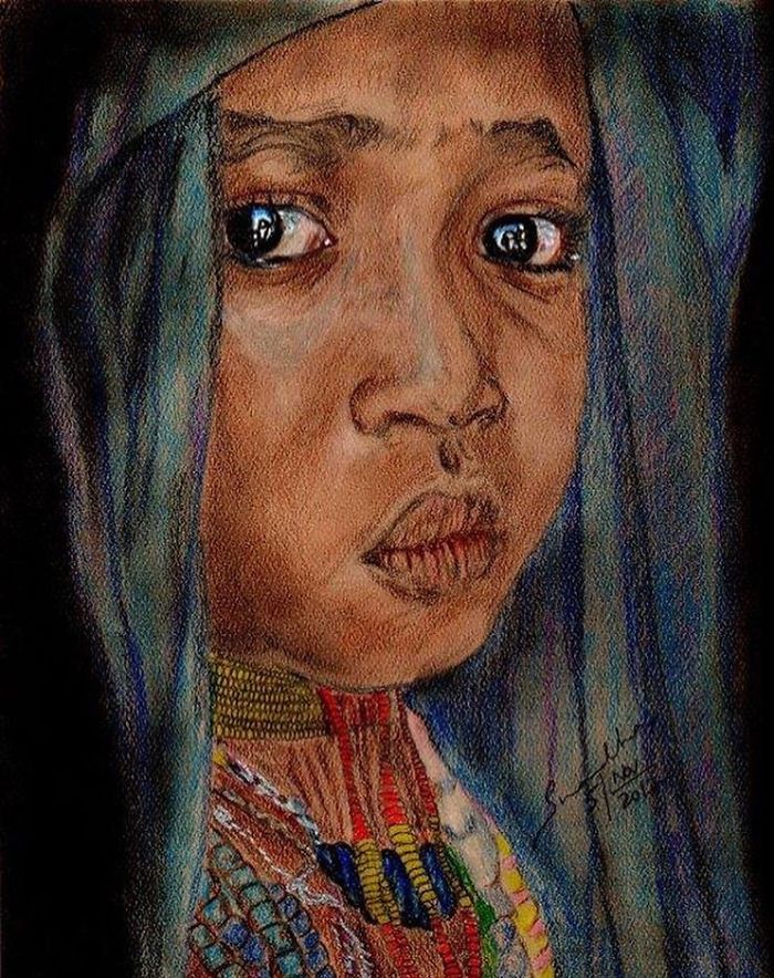 All Of My Sketches Are Done In A4 Drawing Sheet