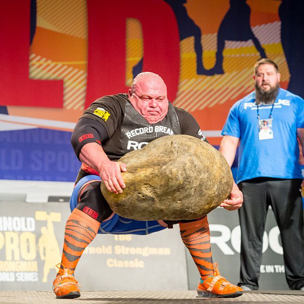 Strongman Dimitar Savatinov Lifts World's Largest Potato