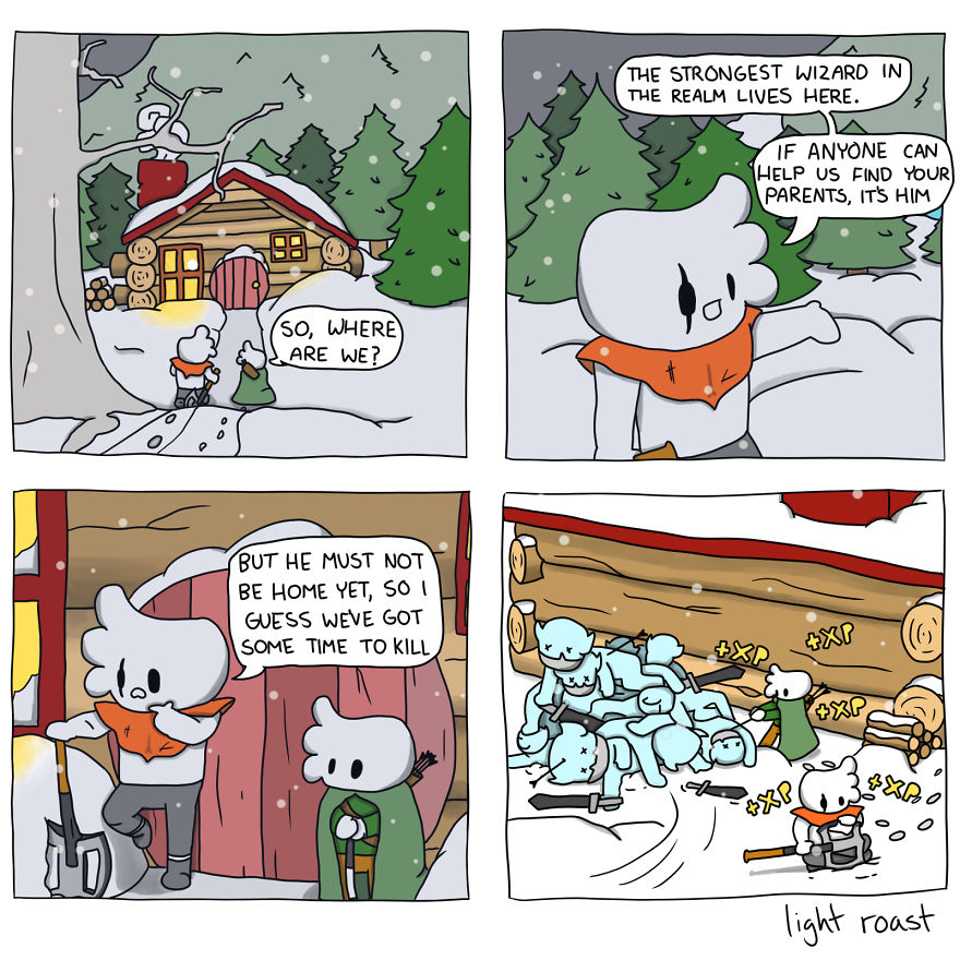 My 10 Comics About An RPG Character Who Was Never Vaccinated 