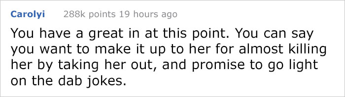 Guy Tells A Joke, Ends Up Sending His Crush To Hospital And Almost Losing His Job