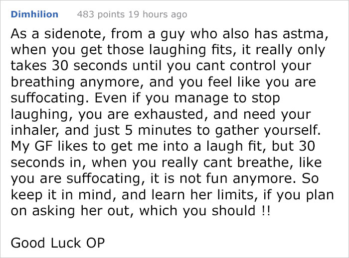 Guy Tells A Joke, Ends Up Sending His Crush To Hospital And Almost Losing His Job