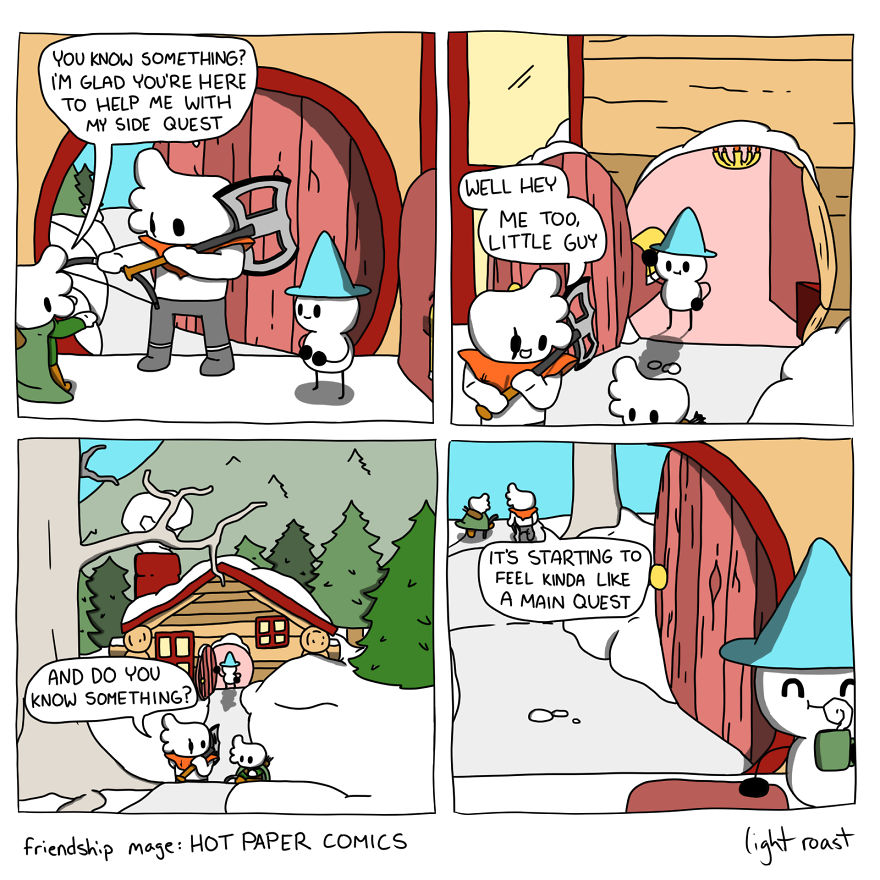 My 10 Comics About An RPG Character Who Was Never Vaccinated 