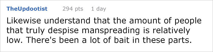 Guy Calls Out Anti-Manspreading Campaigns For Being Hypocritical Guy Calls Out Anti-Manspreading Campaigns For Being Hypocritical