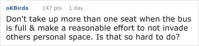 Guy Calls Out Anti-Manspreading Campaigns For Being Hypocritical