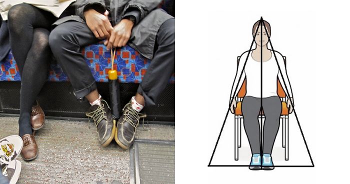 Guy Calls Out Anti-Manspreading Campaigns For Being Hypocritical