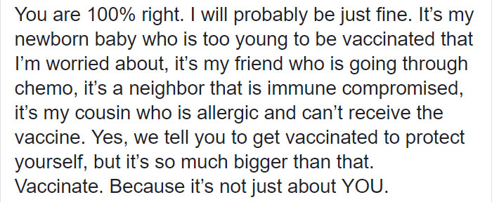 People Are Applauding This Nurse Who Shut Down Anti-Vaxxers Using Their Own Logic People Are Applauding This Nurse Who Shut Down Anti-Vaxxers Using Their Own Logic