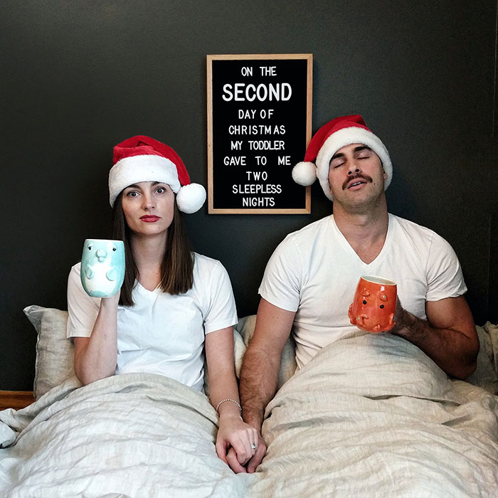 The 12 Days Of A Toddler Christmas: I Captured The Struggles Of Parenting During Holiday Season