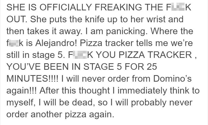 Guy Shares The Story Of How Domino's Pizza Tracker Saved Him From His Violent Ex-Girlfriend Guy Shares The Story Of How Domino's Pizza Tracker Saved Him From His Violent Ex-Girlfriend