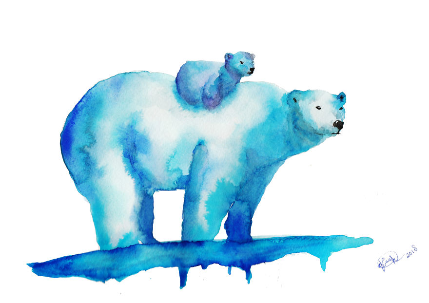 A Ride On Mom's Back