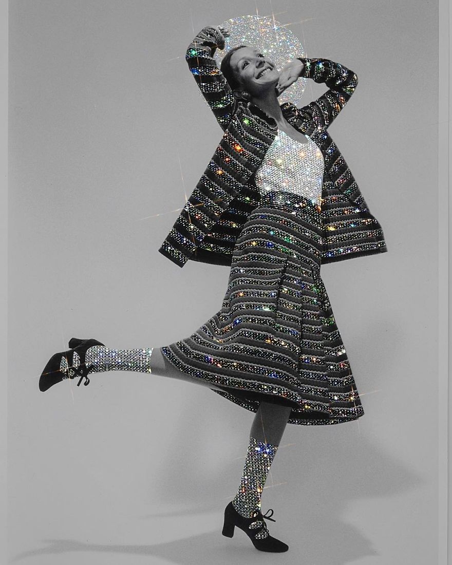 Pakistani 'Dentist' Tired Of Her Job Starts Putting Glitters And Diamonds On Every Image And The Results Are Magical ( 10+ Images )