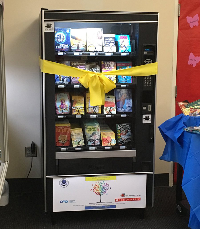 This School Came Up With The Idea Of A Book Vending Machine And Kids Are Loving It This School Came Up With The Idea Of A Book Vending Machine And Kids Are Loving It