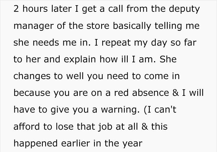 'Don't Believe I'm Sick?' People Are Applauding The Way This Employee Got Revenge On Her Manager