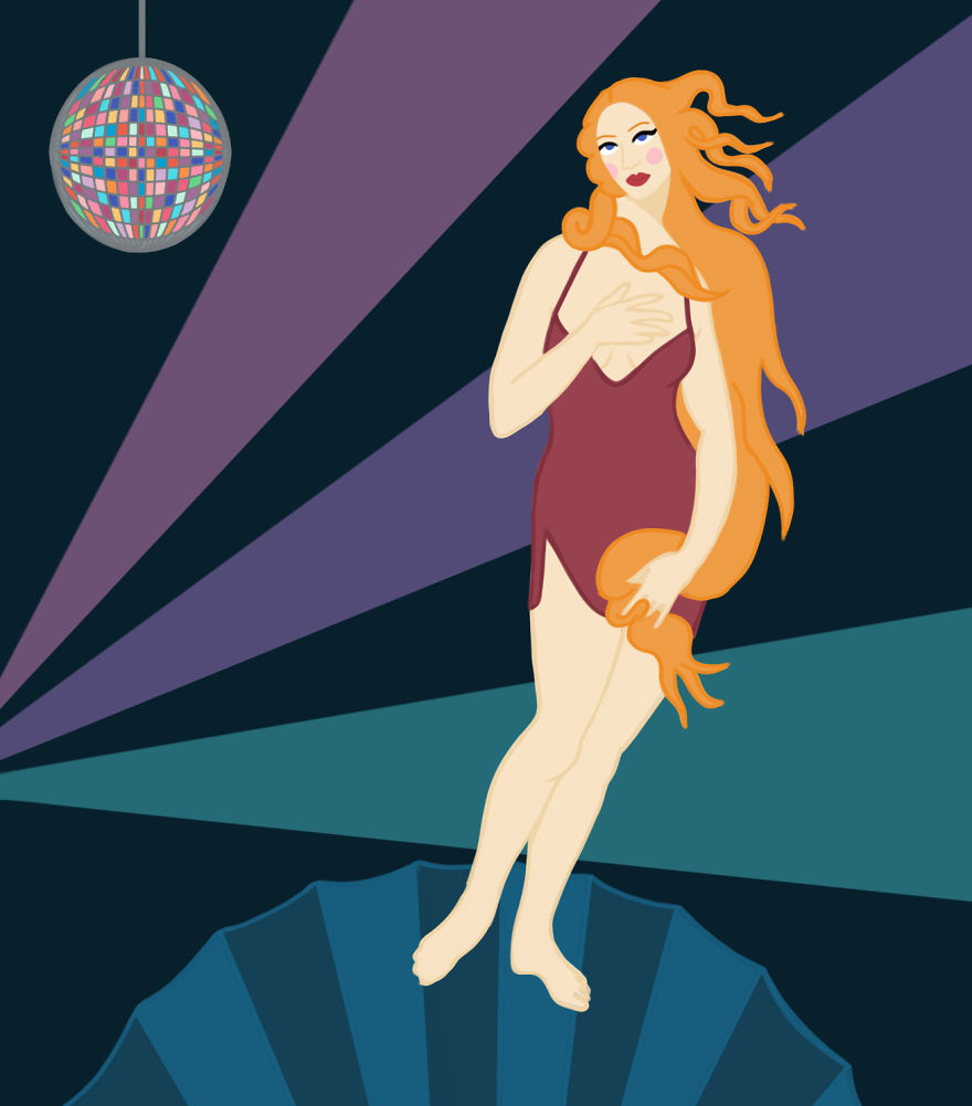 “The Birth Of Venus” By Sandro Botticelli