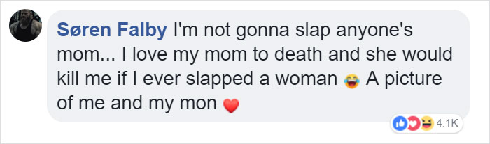Bodybuilder Finds Out His Pic Is Used In A Meme About Slapping Moms, Responds With His Mom's Pic Bodybuilder Finds Out His Pic Is Used In A Meme About Slapping Moms, Responds With His Mom's Pic