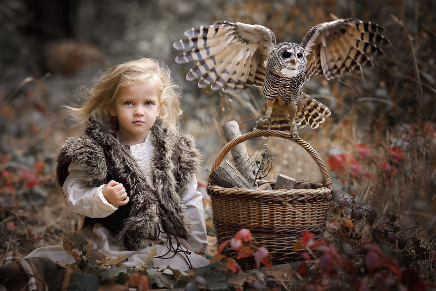 My Project Of Photographing Children With Owls My Project Of Photographing Children With Owls