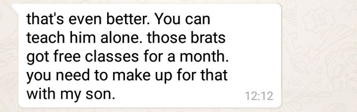 "I Teach Swimming To Kids For Free. Mom Demands That I Teach Her Son Exclusively And Give Her The Money"