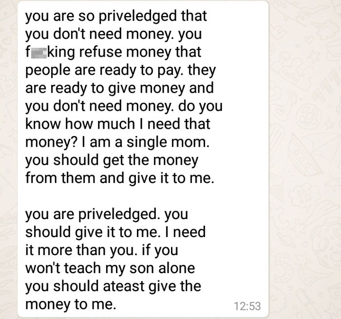 "I Teach Swimming To Kids For Free. Mom Demands That I Teach Her Son Exclusively And Give Her The Money"