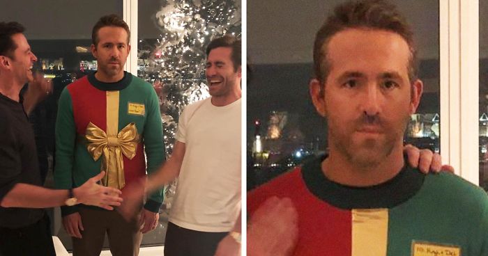 Ryan Reynolds Gets Hilariously Pranked By Hugh Jackman And Jake Gyllenhaal