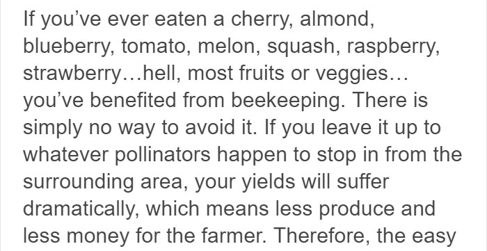 Beekeepers Sick Of Vegan Diet Hypocrisy Shut Them Down With Facts