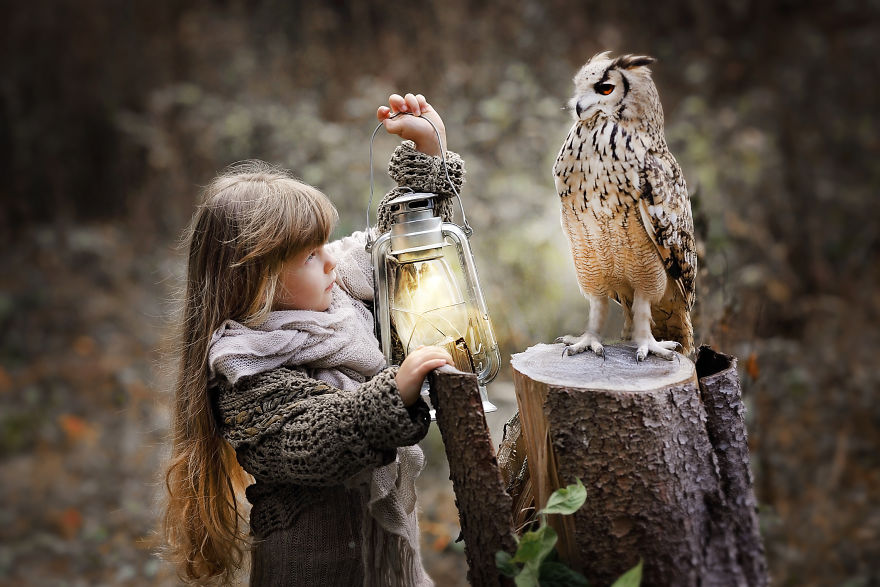 My Project Of Photographing Children With Owls My Project Of Photographing Children With Owls