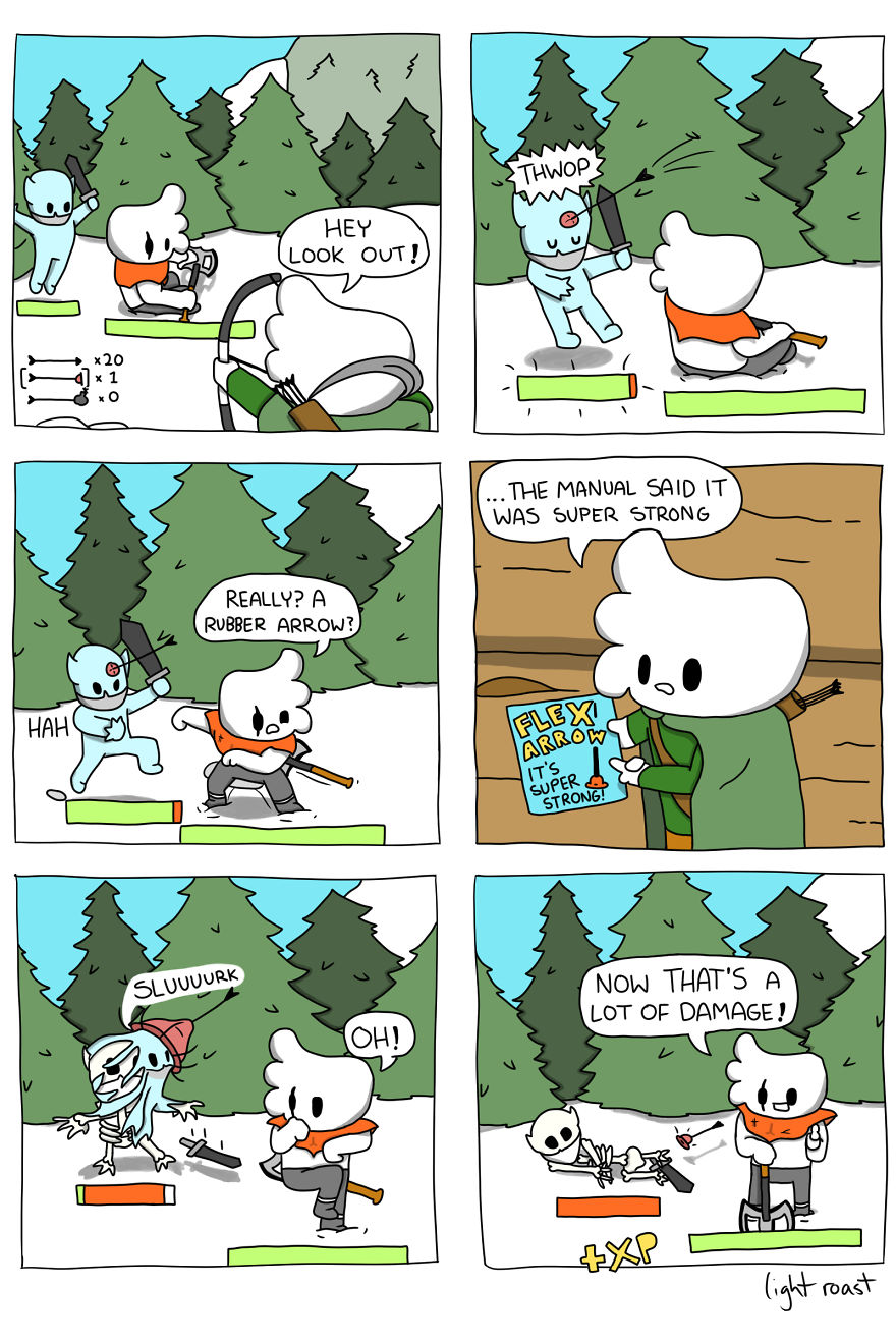 My 10 Comics About An RPG Character Who Was Never Vaccinated My 10 Comics About An RPG Character Who Was Never Vaccinated