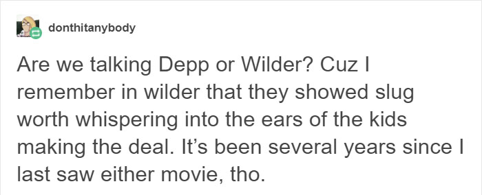 Tumblr User Explains Why Violet Should Have Won In "Willy Wonka & The Chocolate Factory" Tumblr User Explains Why Violet Should Have Won In "Willy Wonka & The Chocolate Factory"