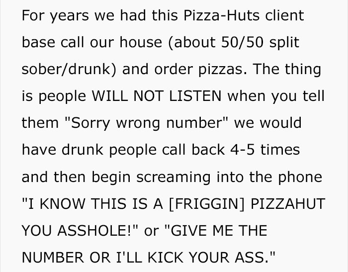 Pizza Hut Allegedly Refused To Fix Wrong Number Ad, End Up Closed When The Family Decide To Take Revenge Pizza Hut Allegedly Refused To Fix Wrong Number Ad, End Up Closed When The Family Decide To Take Revenge