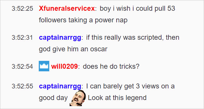 Twitch Streamer Wakes Up After Sleeping For 3 Hours, Finds 200 People Watching Him Twitch Streamer Wakes Up After Sleeping For 3 Hours, Finds 200 People Watching Him