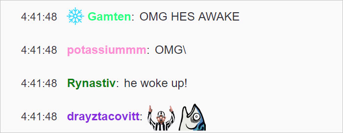 Twitch Streamer Wakes Up After Sleeping For 3 Hours, Finds 200 People Watching Him Twitch Streamer Wakes Up After Sleeping For 3 Hours, Finds 200 People Watching Him