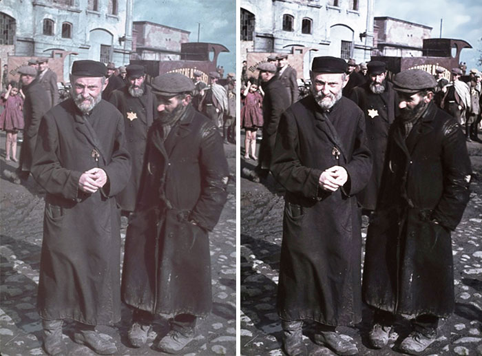 10 Heartbreaking Colorized Holocaust Photos That Were Rejected By Everyone Until I Posted Them On Bored Panda