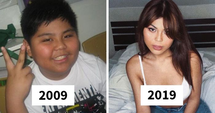 People Share Their Pics For The #10YearChallenge And Some Are Unrecognizable