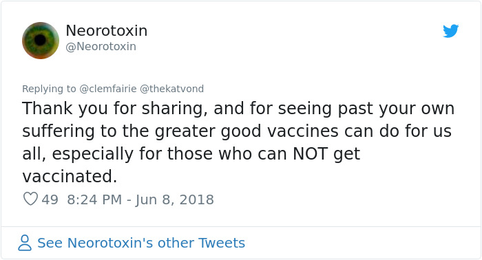 Girl Whose Life Was Destroyed By A Vaccine Shuts Down Anti-Vaxxers Girl Whose Life Was Destroyed By A Vaccine Shuts Down Anti-Vaxxers