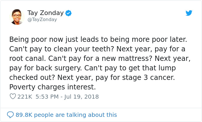 Poor Person Explains What Invisible Poverty Looks Like To His Rich Friend