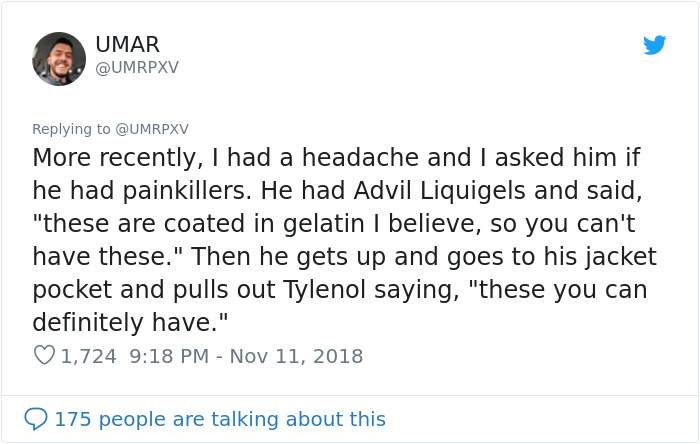 Muslim Man Posts On Twitter How His Jewish Co-Worker Treats Him Every Day