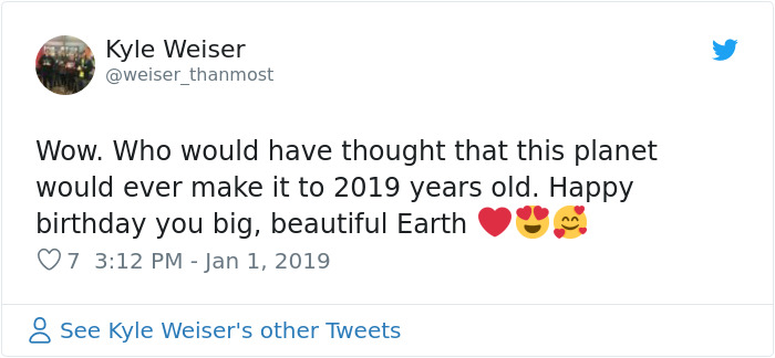 17 People Who Thought Earth Just Turned 2019 17 People Who Thought Earth Just Turned 2019