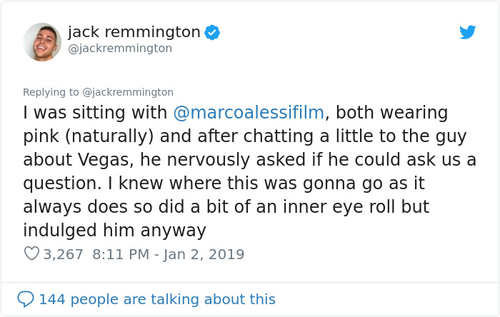 40-Something Father Runs Into A Random Gay Man In Las Vegas, Asks For Advice On Raising His Son