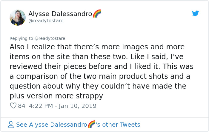 Someone Notices Rihanna's New Lingerie Is Different For Thin And Plus-Size Women, Posts Side-By Side Comparison Someone Notices Rihanna's New Lingerie Is Different For Thin And Plus-Size Women, Posts Side-By Side Comparison