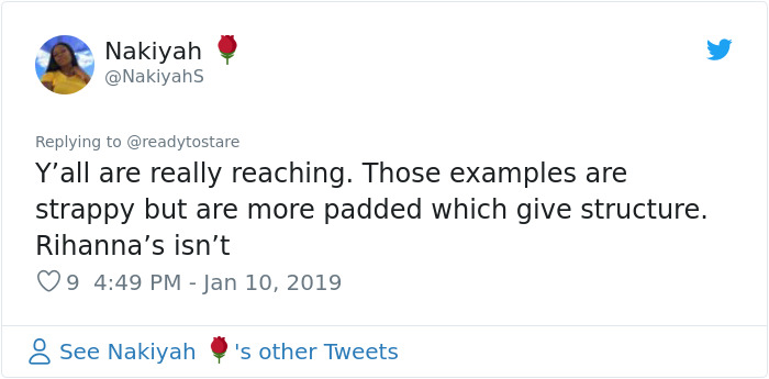 Someone Notices Rihanna's New Lingerie Is Different For Thin And Plus-Size Women, Posts Side-By Side Comparison Someone Notices Rihanna's New Lingerie Is Different For Thin And Plus-Size Women, Posts Side-By Side Comparison