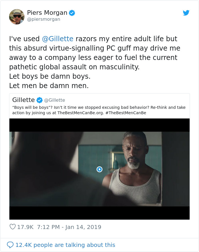 People Are Throwing Away Their Gillette Products After The Company Releases A Controversial Ad People Are Throwing Away Their Gillette Products After The Company Releases A Controversial Ad