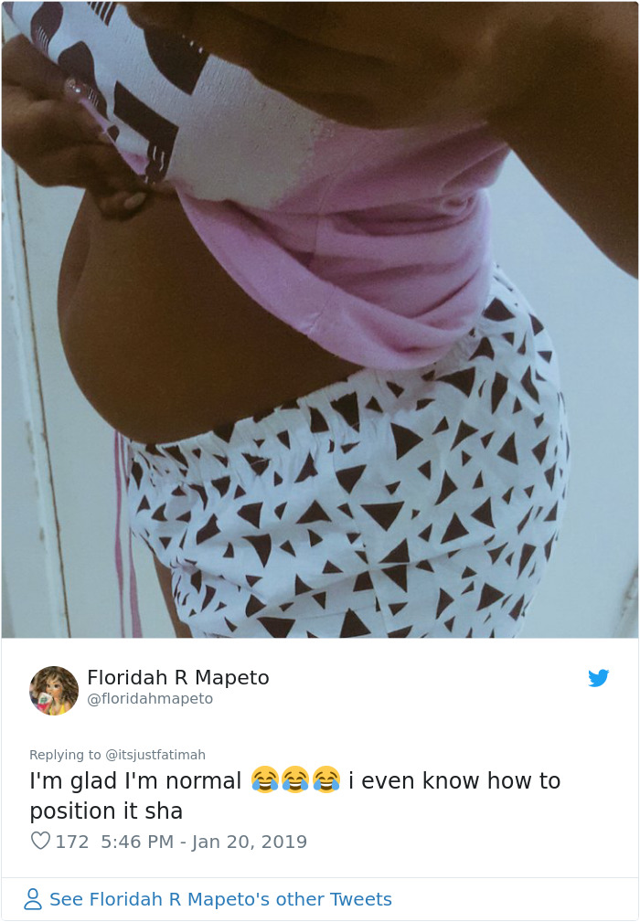 After This Woman Shared A Picture Of Her 'Food Baby', People Joined To Support Her