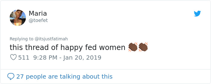 After This Woman Shared A Picture Of Her 'Food Baby', People Joined To Support Her