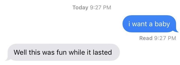 “I Want A Baby” Challenge