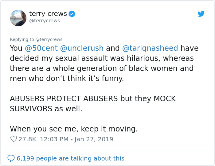Celebrities Mock Terry Crews Sexual Assault Claims Because He's Too Strong To Get Assaulted, He Shuts Them Down Celebrities Mock Terry Crews Sexual Assault Claims Because He's Too Strong To Get Assaulted, He Shuts Them Down