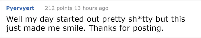 Comment expressing happiness after an autistic man finally gets his dream tattoo.