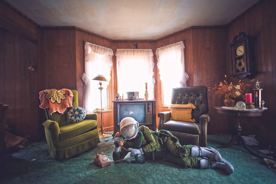 I've Been Documenting A Lonely Astronaut's Return To Earth